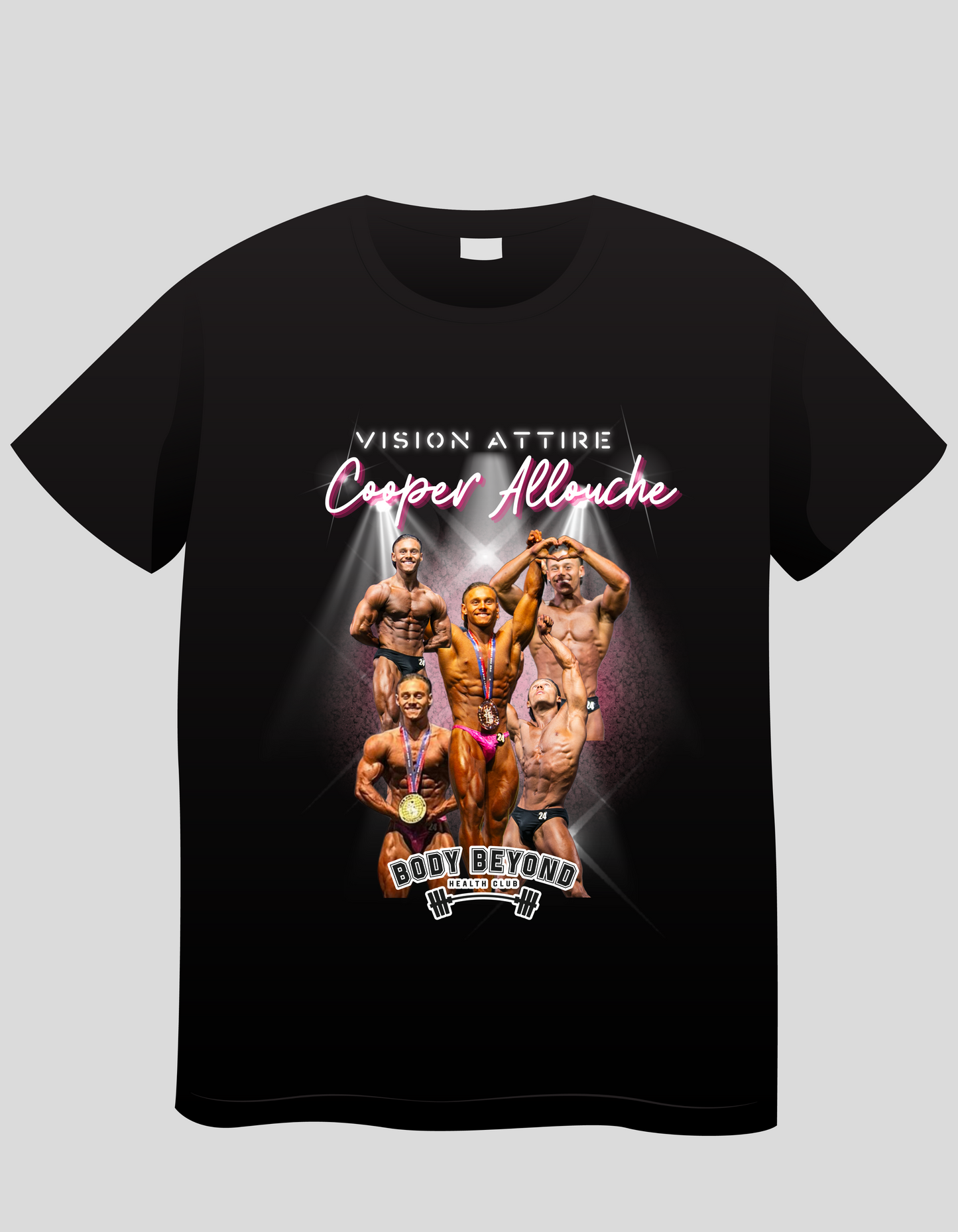 VISION ATTIRE x BODY BEYOND – Cooper Allouche Bootleg Tee (Pre-Order)