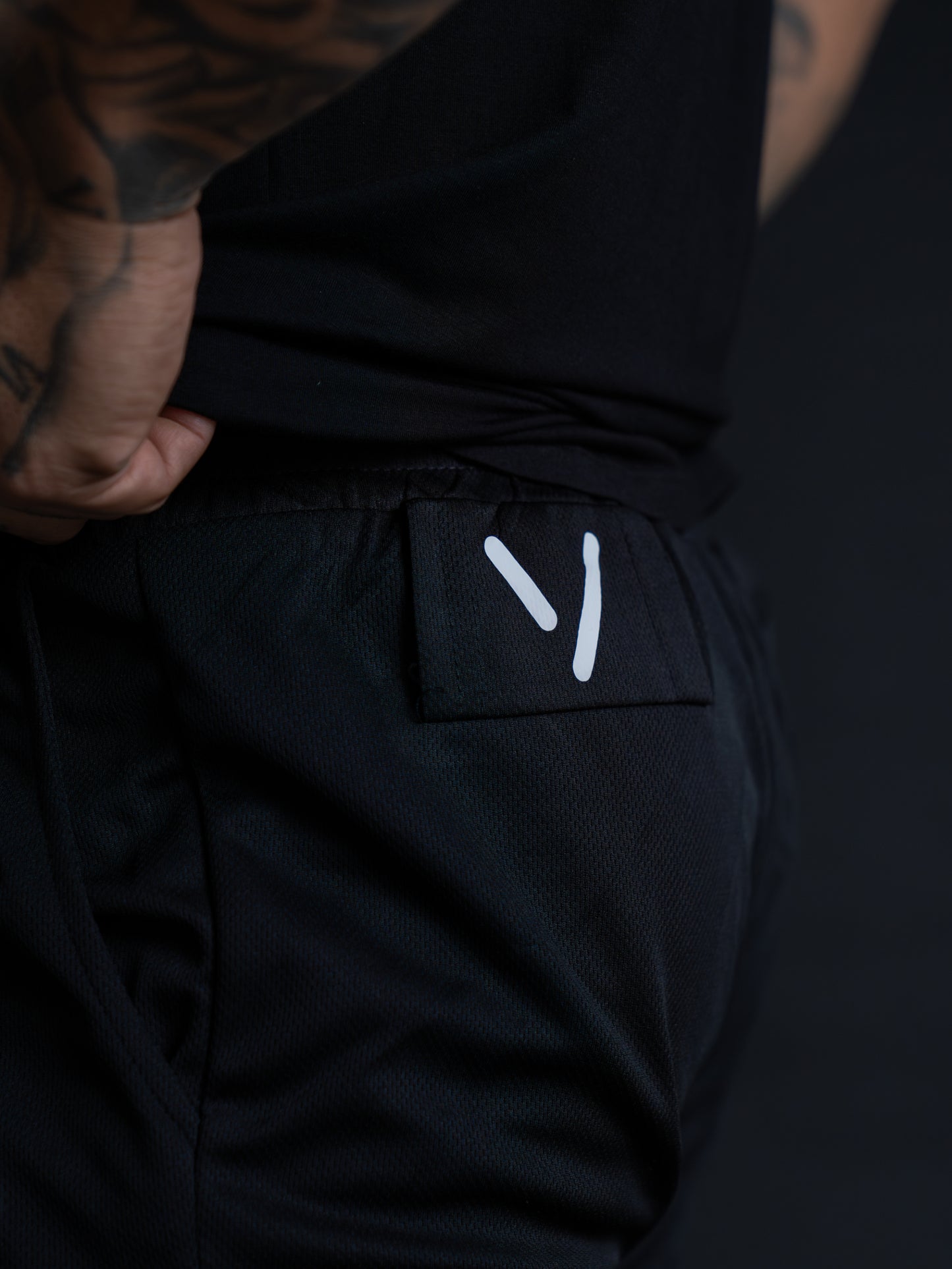 2 IN 1 SHORTS - BLACK image 1