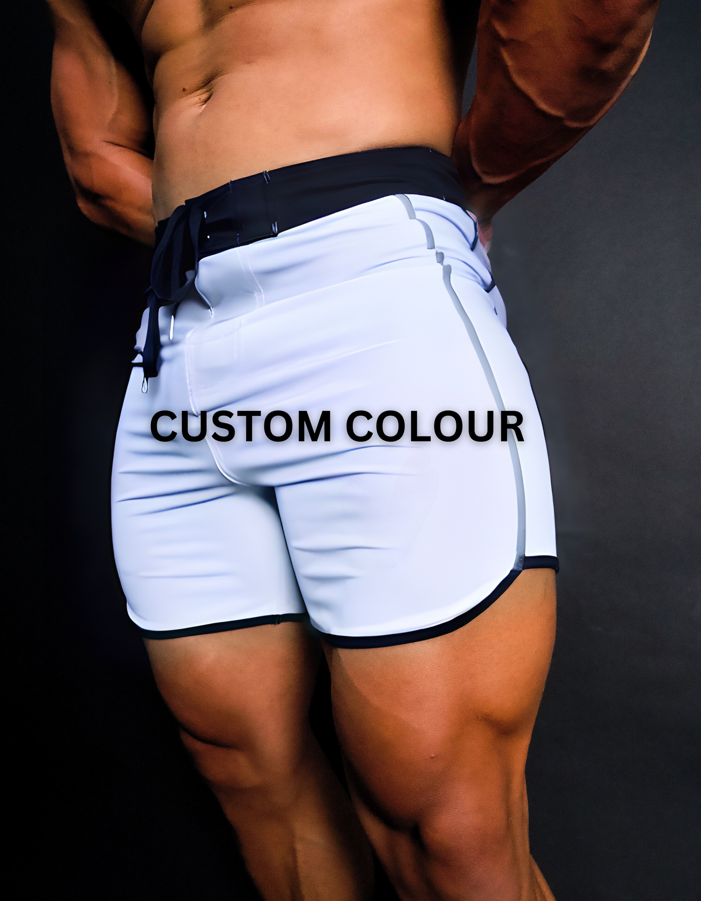 MEN'S PHYSIQUE SHORTS - CUSTOM COLOUR